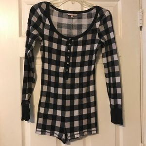 Victoria secret romper pajamas XS